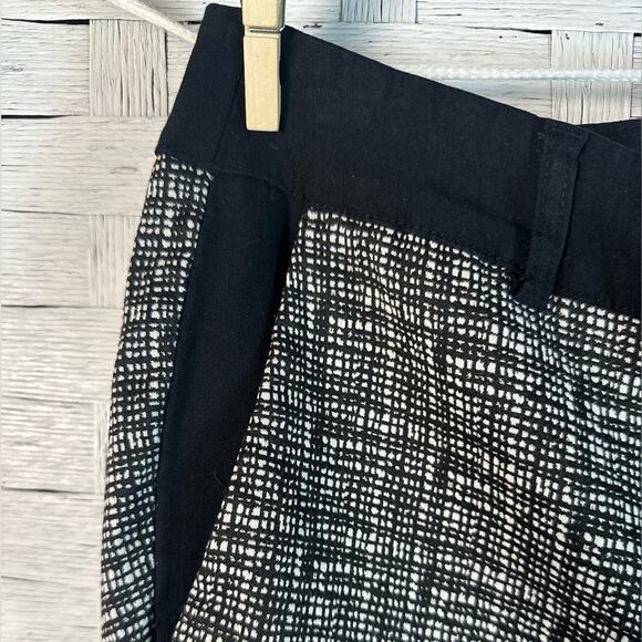 Lane Bryant black white plaid trouser dress pants with pockets plaid plus size - Picture 3 of 9